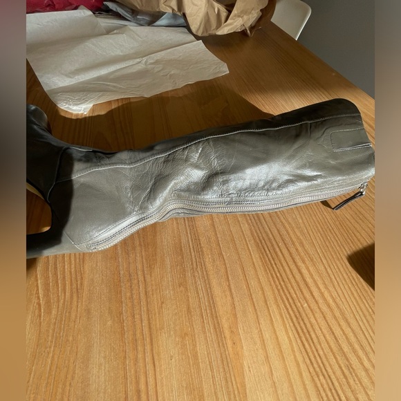 NINE WEST Knee High Leather Boots - Picture 10 of 16